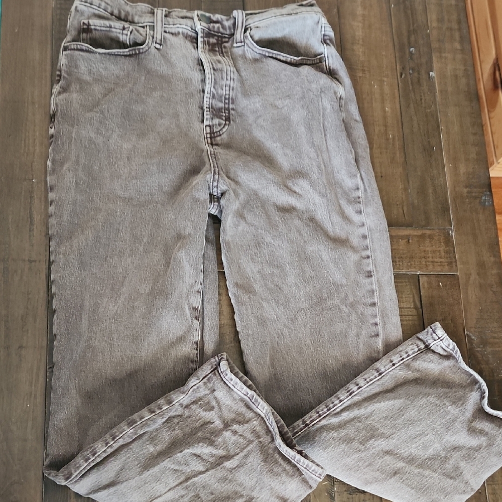 a.n.a Women's Straight Leg Tan Jeans